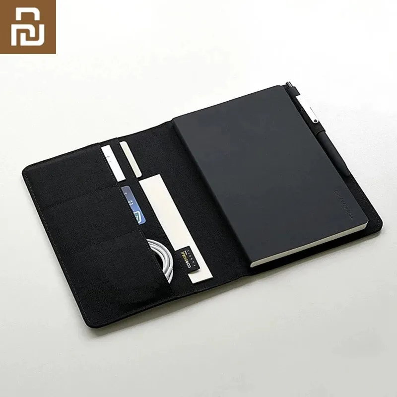 Youpin Kaco A5 NoteBook Smart Home Noble Paper PU Card Slot Wallet Book for Office Travel as a Gift