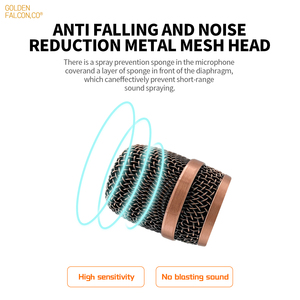 Micrófono Dinámico Vocal para Karaoke, Micrófono de Mano con Cable para Conferencias y Canto - Product Image 3