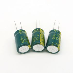 Aluminum Electrolytic Capacitor 470uF 25V High Frequency Low Impedance Green Gold High Temperature Resistant - Product Image 2