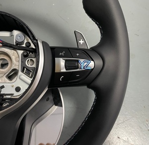 Volant en cuir classique au <span class=keywords><strong>prix</strong></span> d'usine YZ pour <span class=keywords><strong>BMW</strong></span> Série 3, Série 5, M2, M3, M4, M5, F10, F20, F30, F31, F32, F35, F36, F80, F82, F85, F87, F90 - Product Image 3