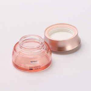 2024 <span class=keywords><strong>YIJING</strong></span>, elegante botella cosmética para el cuidado de la piel con forma de gota de agua de oro rosa, servicio integral para crema facial de 50g - Product Image 4