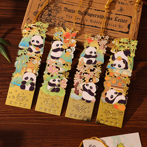 Marcapáginas de Panda Miniatura Personalizado, Bonito y Creativo, Recuerdo Festivo, Regalo para Niños, Etiqueta de Lectura para Estudiantes, Clip para Páginas de Libros - Product Image 1