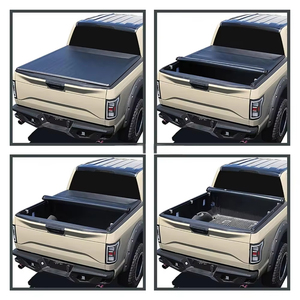 Cubierta de lona enrollable de vinilo con cierre para caja de camioneta Ford F-150 y NP300 de 5.5' (2015-2020) - Accesorios para camionetas - Product Image 2