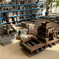Machine automatique de fabrication de briques de 2000 unités avec conception économique pour les entreprises en démarrage