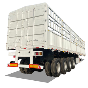 Semirremolque económico con estacas y diseño de descarga fácil para el transporte de productos agrícolas en <span class=keywords><strong>Costa</strong></span> de Marfil - Product Image 6