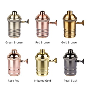Vintage Lamp Base <strong>fitting</strong> E27 socket base DIY led lamp holder lighting accessories for chandeliers <strong>light</strong> bulb Socket - Product Image 1