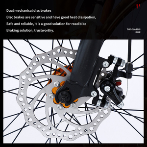 Freno de disco doble para bicicleta de carretera, 700cc, totalmente de carbono - Product Image 5