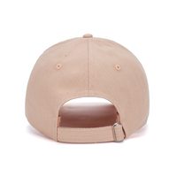 Gorra de Béisbol Rosa Unisex de Algodón Ajustable de 6 Paneles con Bordado Personalizado, Deportiva, para las Cuatro Estaciones, Protección Solar para Exteriores