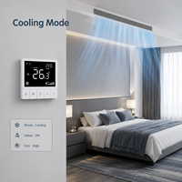 Nuevo Ventilador de Techo Inteligente con Pantalla Táctil Programable WIFI, Ahorro de Energía, Aire Acondicionado Central para Habitaciones