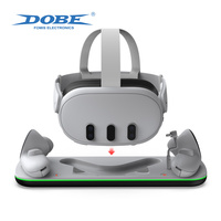 Support de charge magnétique DOBE pour casque de réalité virtuelle Meta Quest 3 3S, station d'accueil pour console de jeu, accessoires