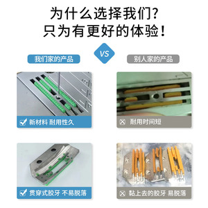 Accesorio para máquina de coser EasyKnife con dientes de plástico 525-A para máquinas de coser de cama plana, piezas de equipos de procesamiento de prendas - Product Image 5