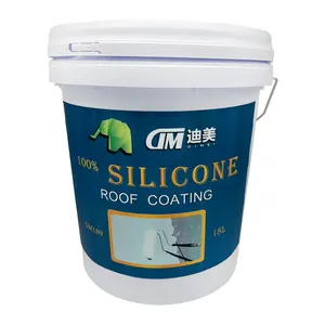 Tinta impermeável líquida 100% borracha silicone telhado impermeável spray revestimento impermeabilização revestimento