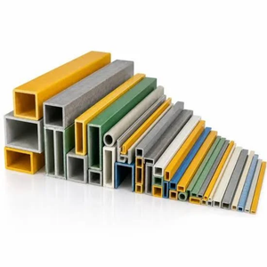 Tube creux en plastique renforcé de fibre de verre 1,2 m 1,5 m 1,8 m résistant à la corrosion pour garde-corps, clôture et poteau de main courante - Product Image 3