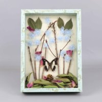 Cadre Sannahed en lin A4, panneau d'affichage en MDF, profondeur intérieure du cadre photo 4.5cm