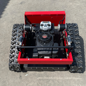 Tondeuses à gazon télécommandées pour terrains accidentés, à chenilles, électriques, longue portée, <span class=keywords><strong>robot</strong></span> tondeuse à gazon 4 temps, OEM - Product Image 4