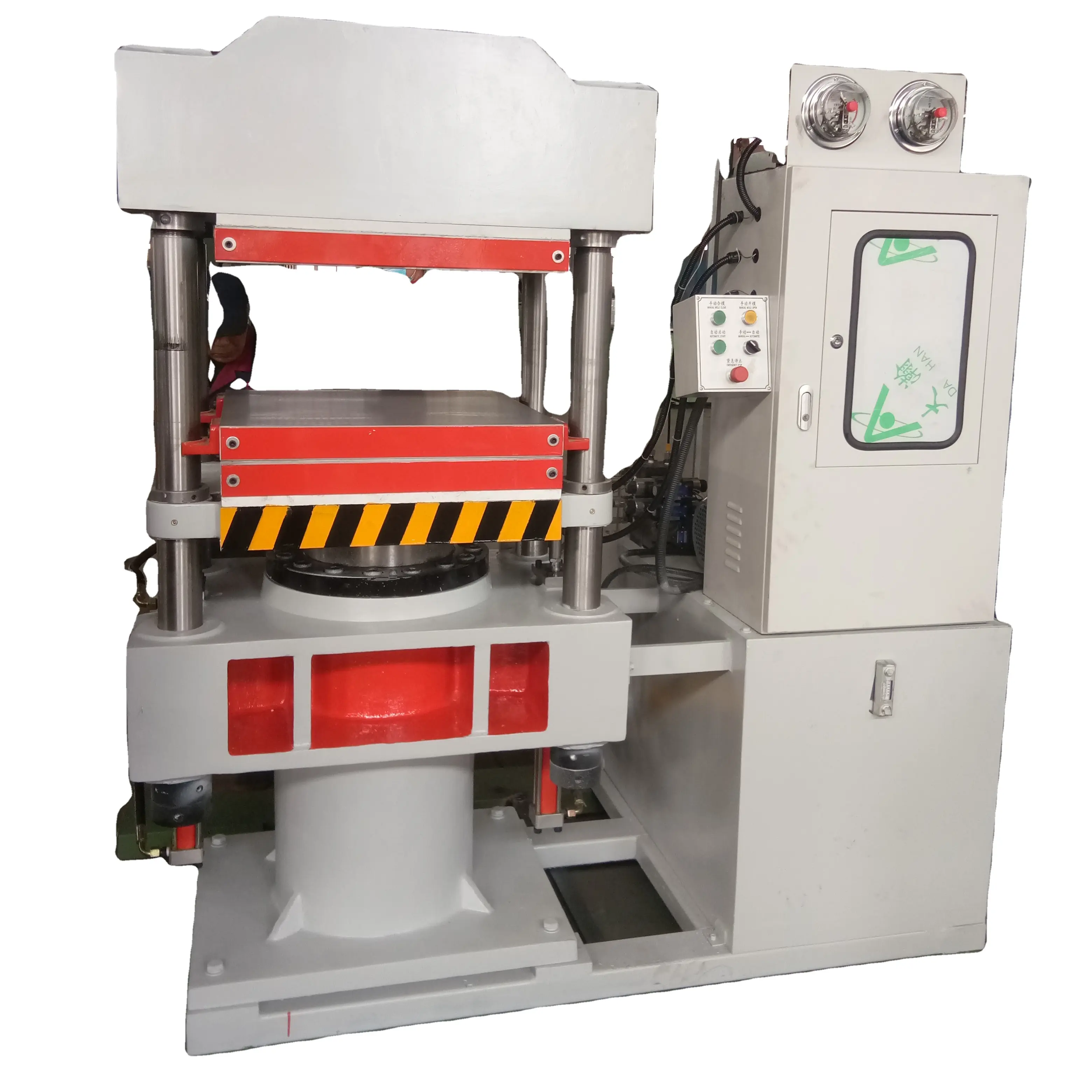 Rubber vulcanizing moulding machine automatic rubber vulcanizing press machine