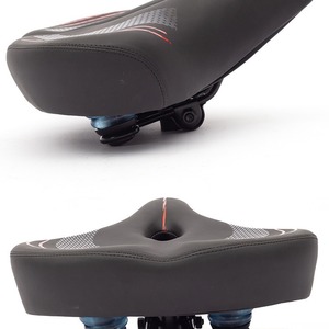 <span class=keywords><strong>Asiento</strong></span> de <span class=keywords><strong>Bicicleta</strong></span> Amplio y Confortable, <span class=keywords><strong>con</strong></span> Espuma Viscoelástica que Absorbe los Impactos, <span class=keywords><strong>con</strong></span> Respaldo - Product Image 4