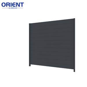 Durable Outdoor Aluminium Privacy <strong>Fence</strong> <strong>Panels</strong> <strong>Modern</strong> Low-Maintenance Aluminium Privacy <strong>Fence</strong> for Garden Yard Security - Product Image 3