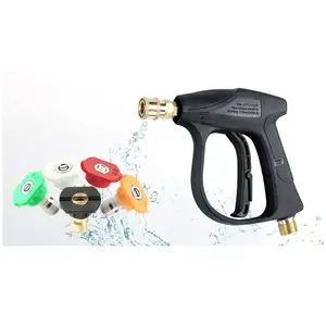 High Pressure Car Washe Spray Nozzles 14mm M22 Socket 1/4" Quick Release Snow Foam Gun