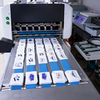 Mesin Pemotong Otomatis Rotary Die Cutting untuk Label Pakaian Kartu Permainan Stiker Perekat