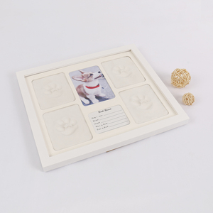 Kit DIY Tampon Encreur pour Empreintes <span class=keywords><strong>de</strong></span> Bébé Personnalisées – Décoration Créative pour la Maison en Bois Massif Imperméable avec Impression Numérique Photo - Product Image 6