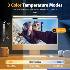 Uoulyn Dual-Source Touch-Control LED Computerbildschirm-Monitorleuchte USB-C Anschluss Leselampe oder Leuchte - Product Image 4