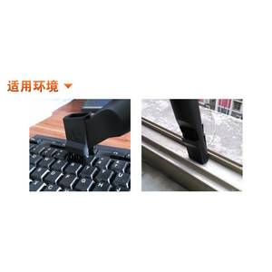 2 In 1 Brush Head And Suction Head For Vacuum Cleaner Home Use High Efficiency Black Plastic Part Number 2 In 1 Brush Head - Product Image 3