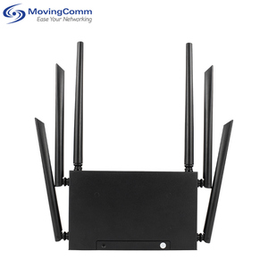St New Kho Kim Loại Trường Hợp Wifi6 <span class=keywords><strong>Router</strong></span> Cat4 4G LTE Khe Cắm Thẻ Sim 4G Hỗ trợ 300Mbps Max LAN Tốc độ Dữ Liệu 2.4GHz Sử Dụng Nhà - Product Image 6