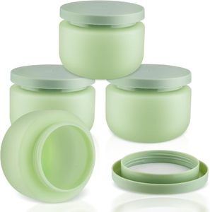 Luxury Empty Stock Cosmetic Jar 250ml Grey HDPE Wide Mouth Bottle Body Cream Cosmetic Jar for Cream <b>Packaging</b> Containers - Product Image 1