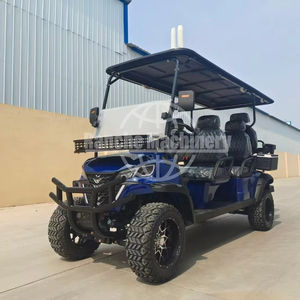 Voiture électrique de tourisme 2025 Nouvelle voiture haut de gamme personnalisée 48V 4 places Sièges de luxe Tout-terrain Batterie au plomb-acide Vitesse maximale de 60 km/h - Product Image 1