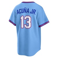 Envío Directo, Jersey de Béisbol de los Atlanta Braves para Hombre y Niño # 13 Ronald Acuna Jr. # 28 Matt Olson # 10 Prendas Deportivas de Softbol Chipper Jones