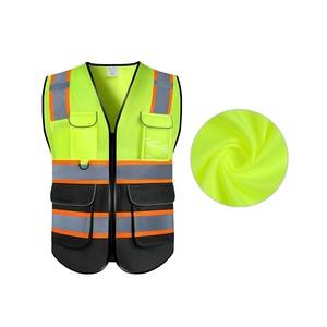 Chaleco de Seguridad Reflectante al por Mayor, Chaleco de Tráfico Multiusos para Construcción con Característica Impermeable, Impresión Gratuita Nocturna - Product Image 5