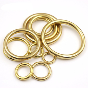 MeeTee BD015 7-51 Mét Liền Mạch O Nhẫn Cho Keychain Túi Xách Dây Đeo Clasp Buckles Phụ Kiện Phần Cứng Rắn Brass O Ring Buckle - Product Image 3