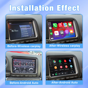 CARUPEZ <span class=keywords><strong>CarPlay</strong></span> sans fil pour Nissan GTR R35 2010-2019 Module Android Auto DCC-CP-GTR Interface multimédia portable Lecteur radio - Product Image 5