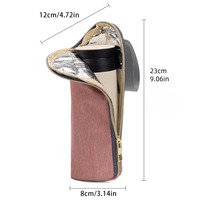 Sac isotherme personnalisé pour biberons, sacs refroidisseurs pour biberons, pochette suspendue pour poussette
