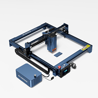 Machine de gravure et de découpe laser numérique CNC à puissance réglable haute précision 40W/24W pour bois, pierre, acrylique, cuir, bijoux