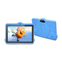 Nouvelle tablette Android pour enfants, tablette pour tout-petits, tablette PC pour enfants avec étui en silicone, tablette PC éducative