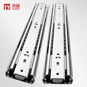 Nhiệm vụ nặng nề 200kg đồ nội thất phần cứng 3 lần mở rộng đầy đủ bóng mang Ngăn kéo trượt đường ray cho nhà bếp sử dụng - Product Image 2