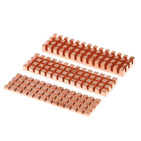 Dissipateur thermique intelligent pour SSD M.2 2280 PCI-E NVME, coussin thermique, refroidisseur d'ordinateur, radiateur en cuivre pour PC portable