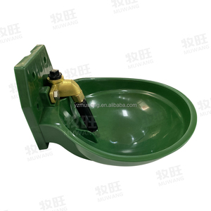 Vente directe d'usine cuivre Valve mouton chèvre bol d'eau 3L mouton vache mangeoire et abreuvoir économiser l'eau utilisée pour mouton vache chèvre veau - Product Image 2