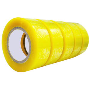 Fabrik großhandel 10-110m BOPP Jumbo Roll Selbst klebendes Klebeband Einseitiges transparentes klares braunes Verpackungs band - Product Image 4