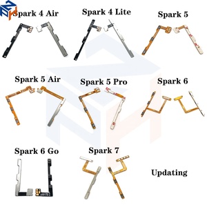 Piezas de reparación Zph para Tecno Cc7 Cc6 Cc9 C9 Ca6 Ca7 Ca8 <span class=keywords><strong>J8</strong></span> H6 K7 K8 Lc7 La7 Phantom 6 Plus botones de volumen de alimentación Cable flexible - Product Image 3