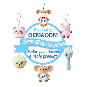 कस्टम अच्छी गुणवत्ता भरे हुए प्लश खिलौना निर्माता गंध कस्टम प्लसी नरम प्लग कस्टम कार्टून छोटा शहद पशु गुड़िया - Product Image 5