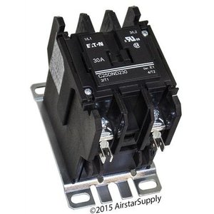 Contactor de CA Eaton C25DND230A de 2 polos y 30A, tipo abierto, para automatización industrial - Product Image 2