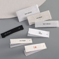 Conception Gratuite - Étiquettes en Tissu Personnalisées pour Vêtements, Fabricant de Textiles, Étiquettes en Tissu, Impression de Logo, Étiquettes en Satin pour Vêtements
