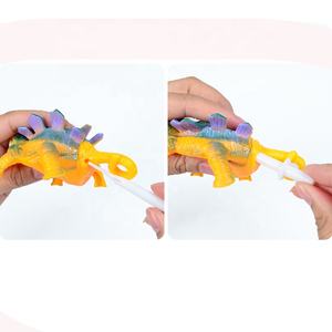 Squishy TPR A Forma di Animale Dinosauro Palloncino Squishies Palla Antistress Relief Giocattoli Per I Bambini - Product Image 3