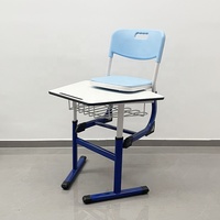 Mobilier scolaire Vente en gros Mobilier scolaire moderne et bon marché Table et chaise à hauteur réglable