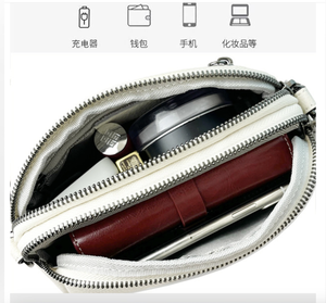 Andong Women Shoulder Bag Crossbody Bags Genuine Cow Leather Sling <b>Phone</b> Pocket <b>Purse</b> Ladies - Product Image 4