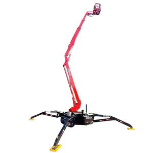 Spider <span class=keywords><strong>Crawler</strong></span> <span class=keywords><strong>Boom</strong></span> <span class=keywords><strong>Lift</strong></span> Elektrische hydraulische Teleskop-Arbeitsbühne Noch keine Bewertungen - Product Image 1
