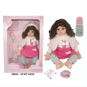 ITTL виниловые реалистичные детские куклы 56 см Пластиковые Электрические куклы для продажи